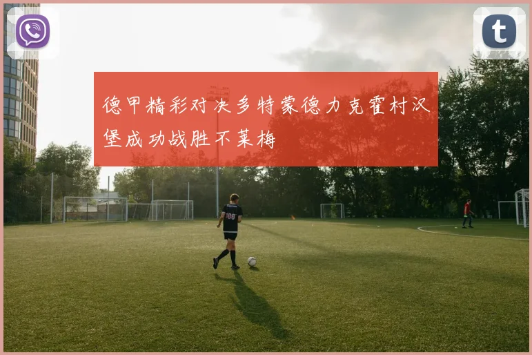 德甲精彩对决多特蒙德力克霍村汉堡成功战胜不莱梅